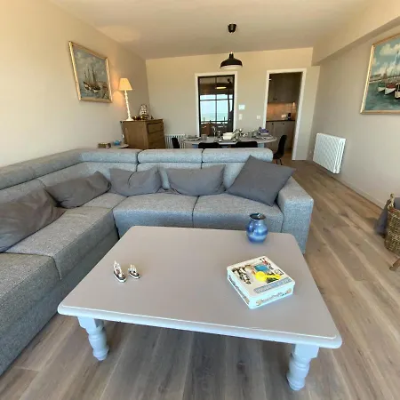 公寓 Genieten De Vlaamse Kust Met Prachtig Zeezicht *