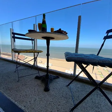 شقة Genieten De Vlaamse Kust Met Prachtig Zeezicht *