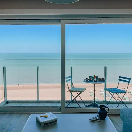 公寓 Genieten De Vlaamse Kust Met Prachtig Zeezicht *