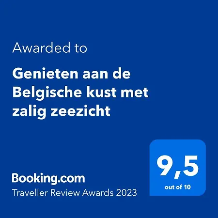 Daire Genieten De Vlaamse Kust Met Prachtig Zeezicht