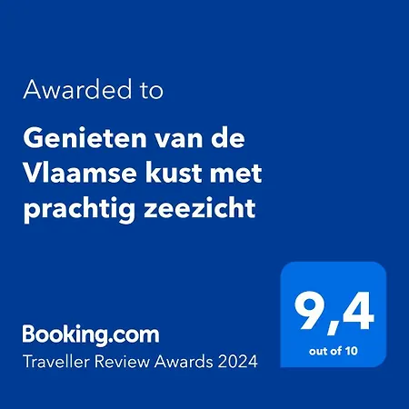 شقة Genieten De Vlaamse Kust Met Prachtig Zeezicht دي هان