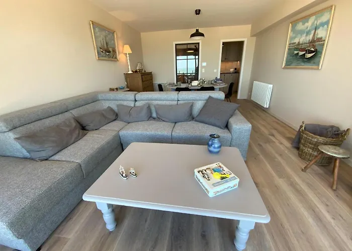 Lägenhet Genieten De Vlaamse Kust Met Prachtig Zeezicht *